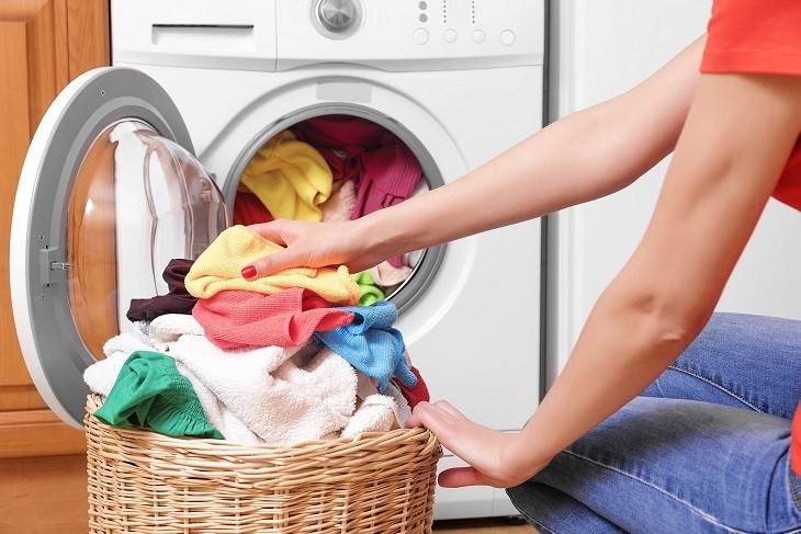 Đèn báo hiệu khóa cửa máy giặt Electrolux đã nhả