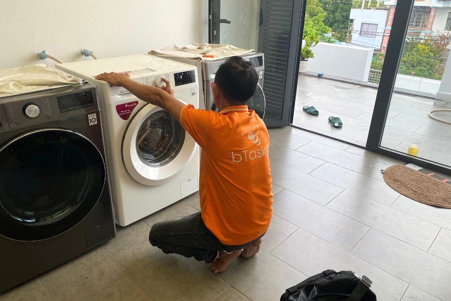 Kiểm tra tổng quan máy giặt