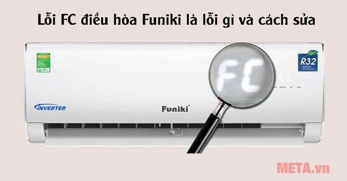 lỗi FC điều hòa Funiki là lỗi gì?