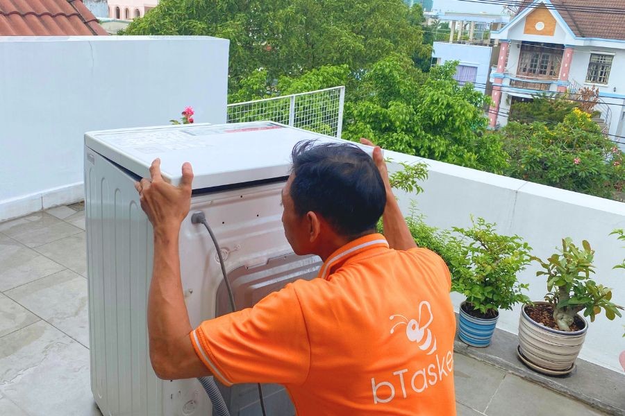 Màn hình máy giặt LG báo lỗi