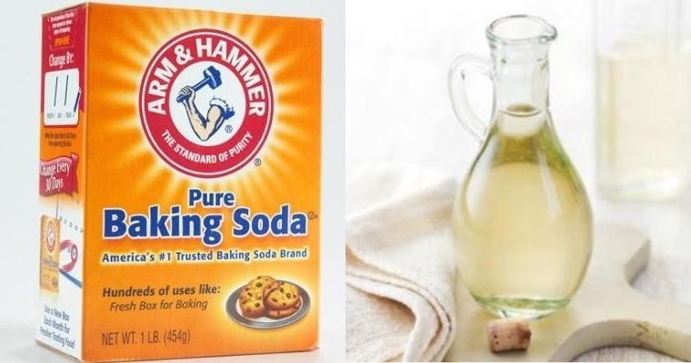 Sử dụng baking soda và giấm là một phương pháp tự nhiên hiệu quả để vệ sinh lồng giặt