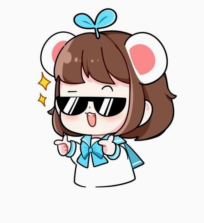 Ảnh nền Simmy anime chibi cute với sự pha trộn màu sắc tươi mới