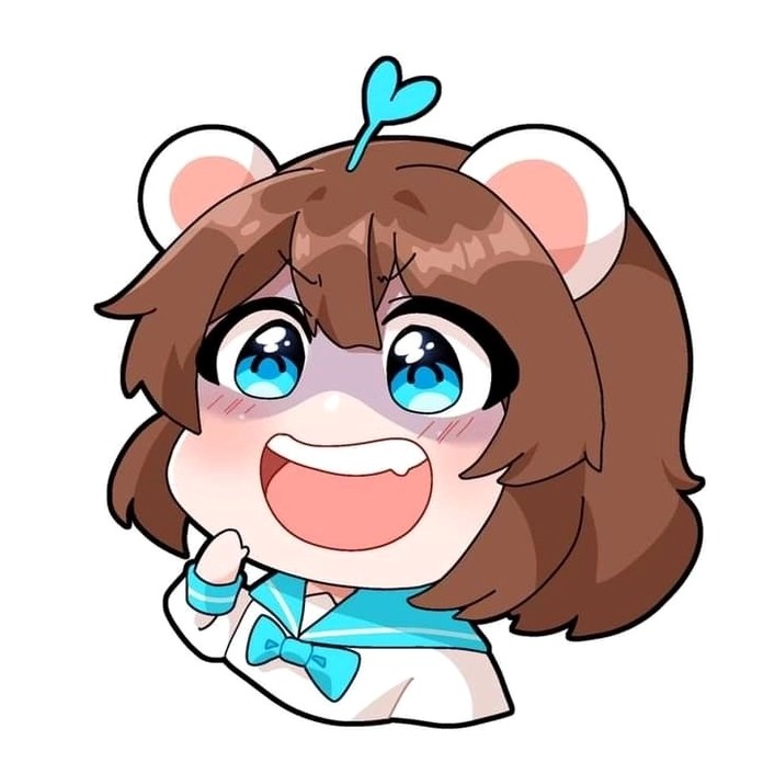 Nét mặt Simmy chibi tươi tắn và dễ mến