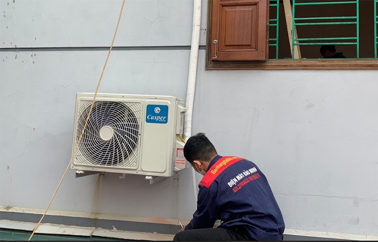 Lắp đặt điều hòa Casper đúng kỹ thuật để tối ưu hiệu suất và tránh lỗi